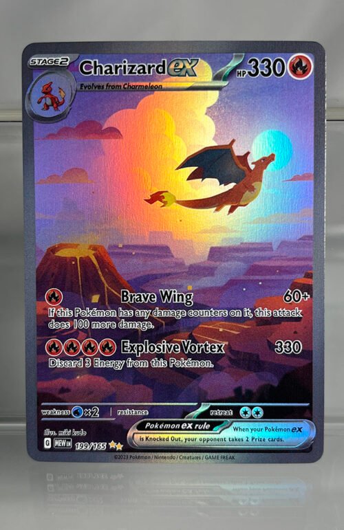 Charizard ex Pokémon Scarlet & Violet 151 #199/165 Proxy Card