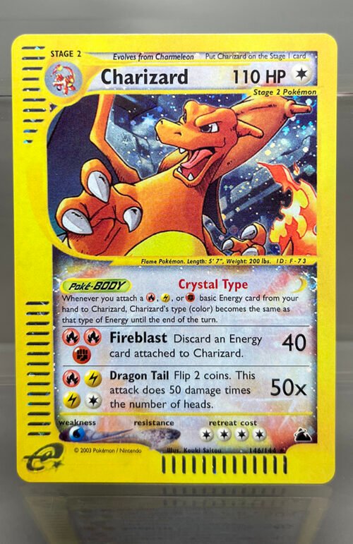 Charizard Pokémon Skyridge (SK) #146/144 Proxy Card