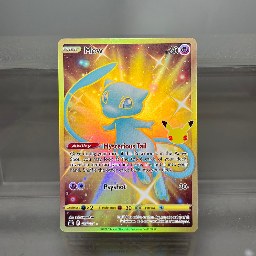 Mew Pokémon Celebrations (CEL) #025/025 Proxy Card