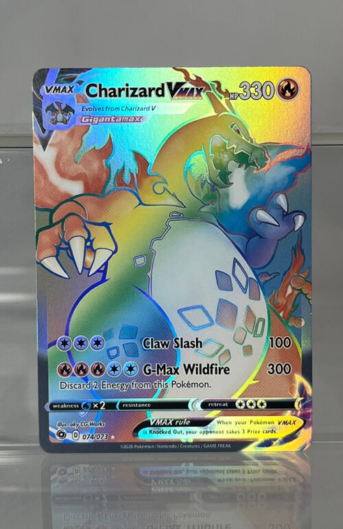 Charizard VMAX Pokémon Champion’s Path (CPA) #074/073 Proxy Card
