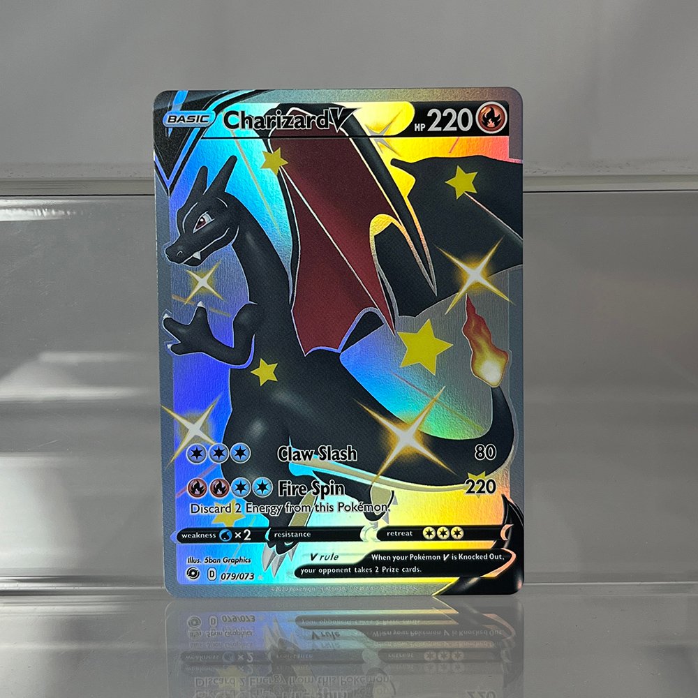 Charizard V Pokémon Champion’s Path (CPA) #079/073 Proxy Card