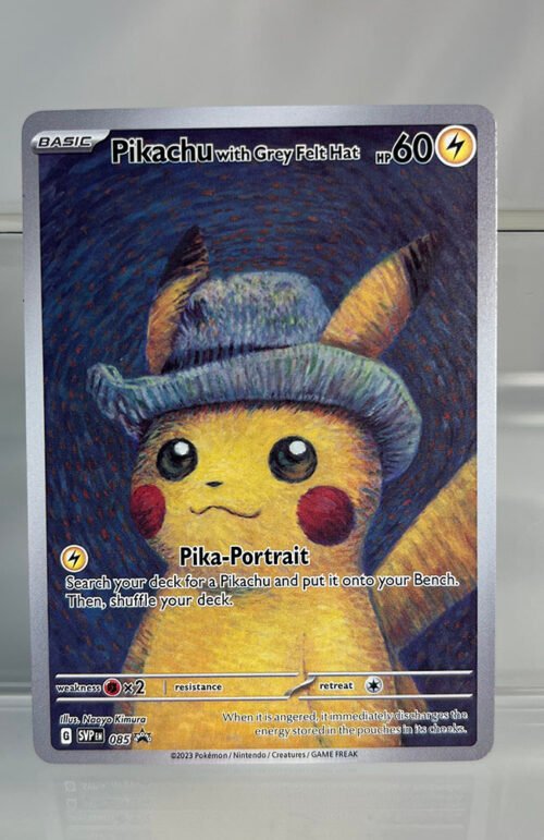 Pikachu with Grey Felt Hat Pokémon Scarlet & Violet Promos (SVP) #085 Proxy Card