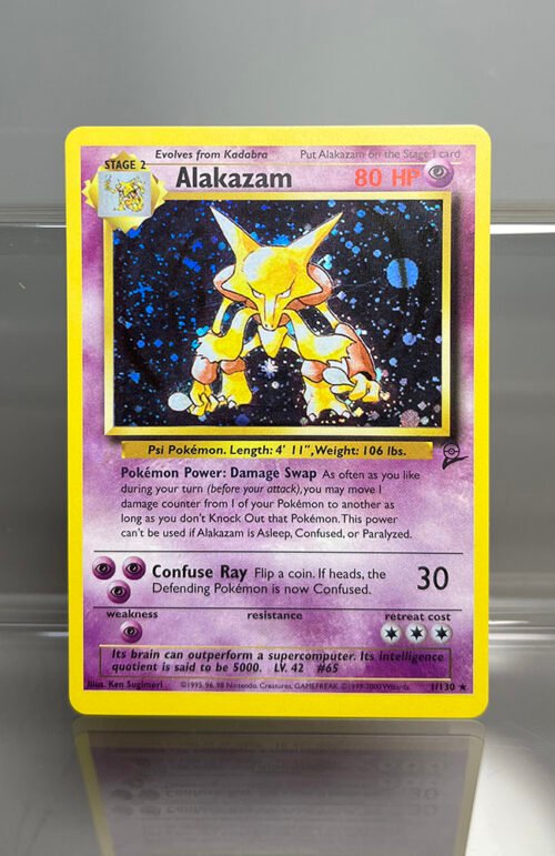 Alakazam Pokémon Base Set 2 (B2) #1/130 Proxy Card