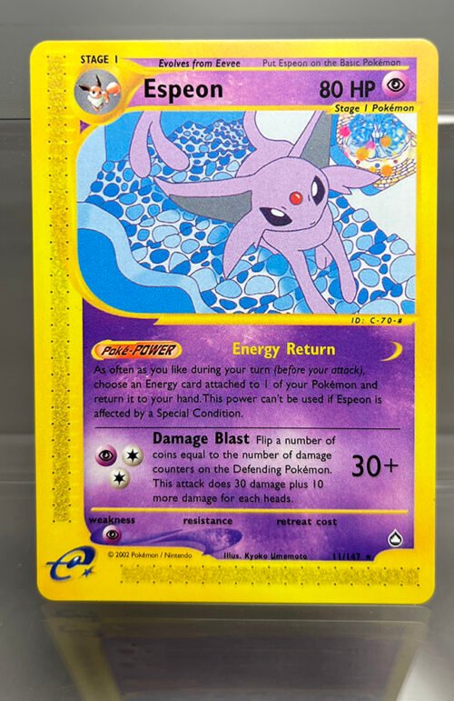Espeon Pokémon Aquapolis (AQ) #11/147 Proxy Card