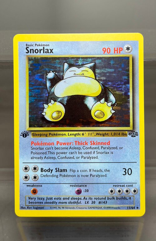 Snorlax Pokémon Jungle (JU) #11/64 Proxy Card