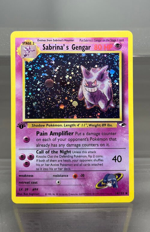 Sabrina’s Gengar Pokémon Gym Heroes (G1) #14/132 Proxy Card