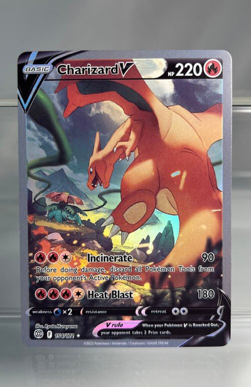 Charizard V Pokémon Brilliant Stars (BRS) #154/172 Proxy Card