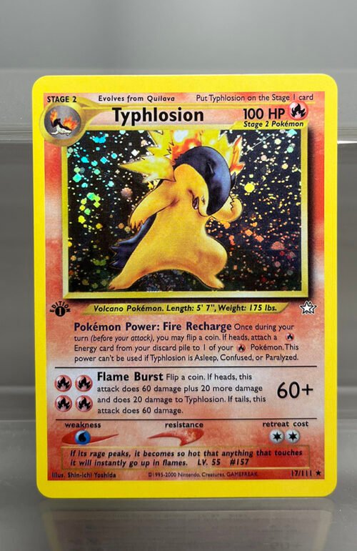 Typhlosion Pokémon Neo Genesis (N1) #17/111 Proxy Card