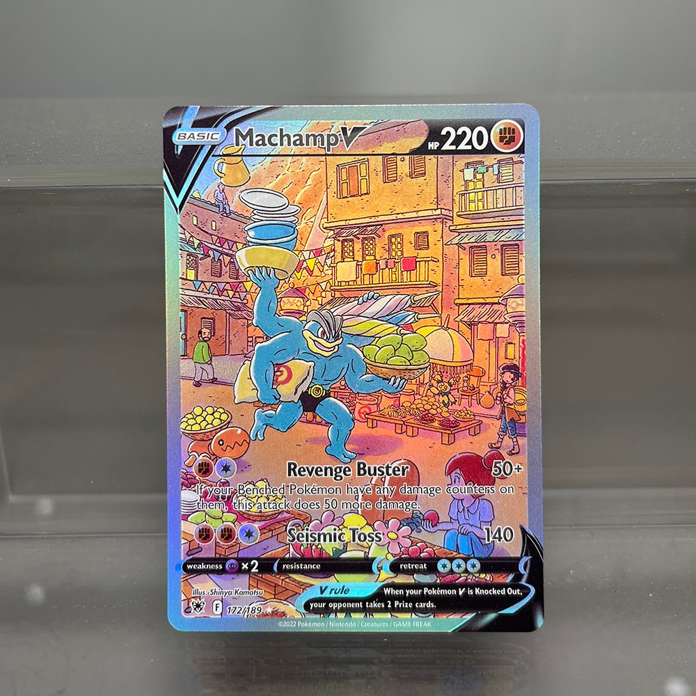 Machamp V Pokémon Astral Radiance (ASR) #172/189 Proxy Card