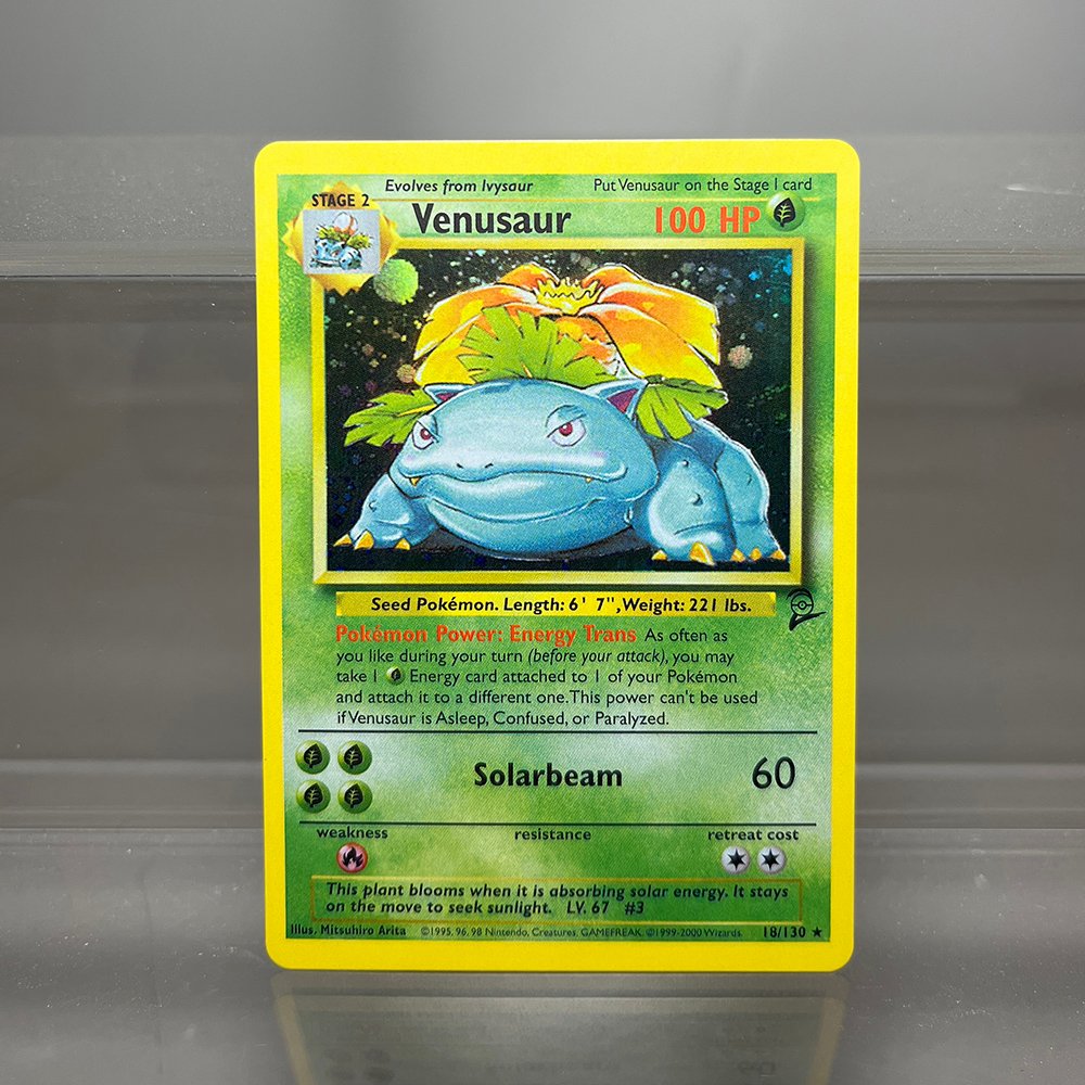 Venusaur Pokémon Base Set 2 (B2) #18/130 Proxy Card