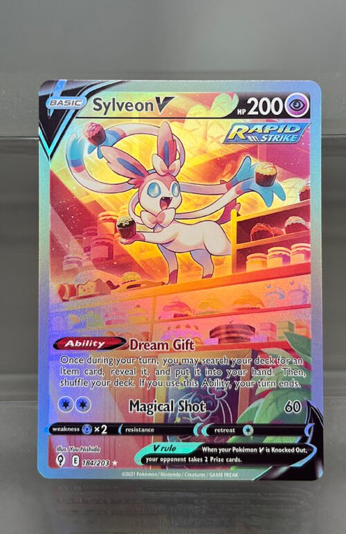 Sylveon V Pokémon Evolving Skies (EVS) #184/203 Proxy Card
