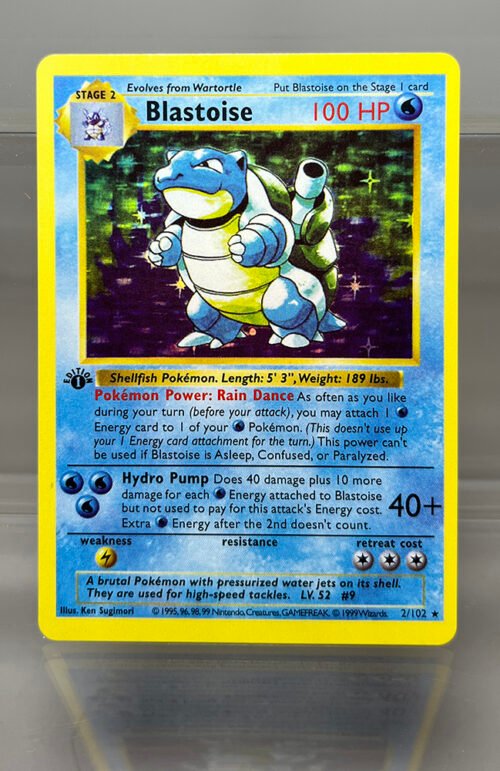 Blastoise Pokémon Base Set (BS) #2/102 Proxy Card
