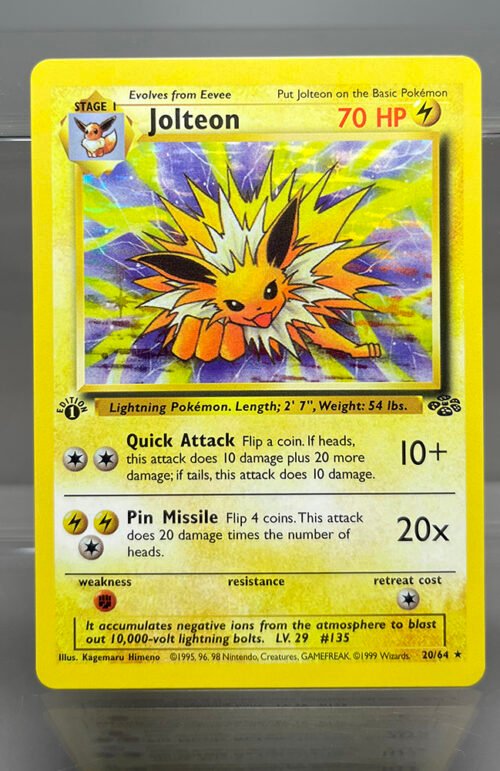 Jolteon Pokémon Jungle (JU) #20/64 Proxy Card