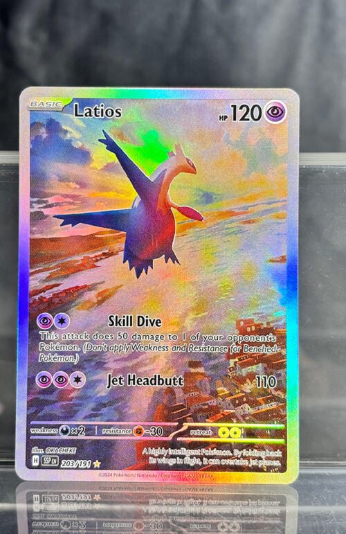 Latios Pokémon Surging Sparks (SSP) #203/191 Proxy Card