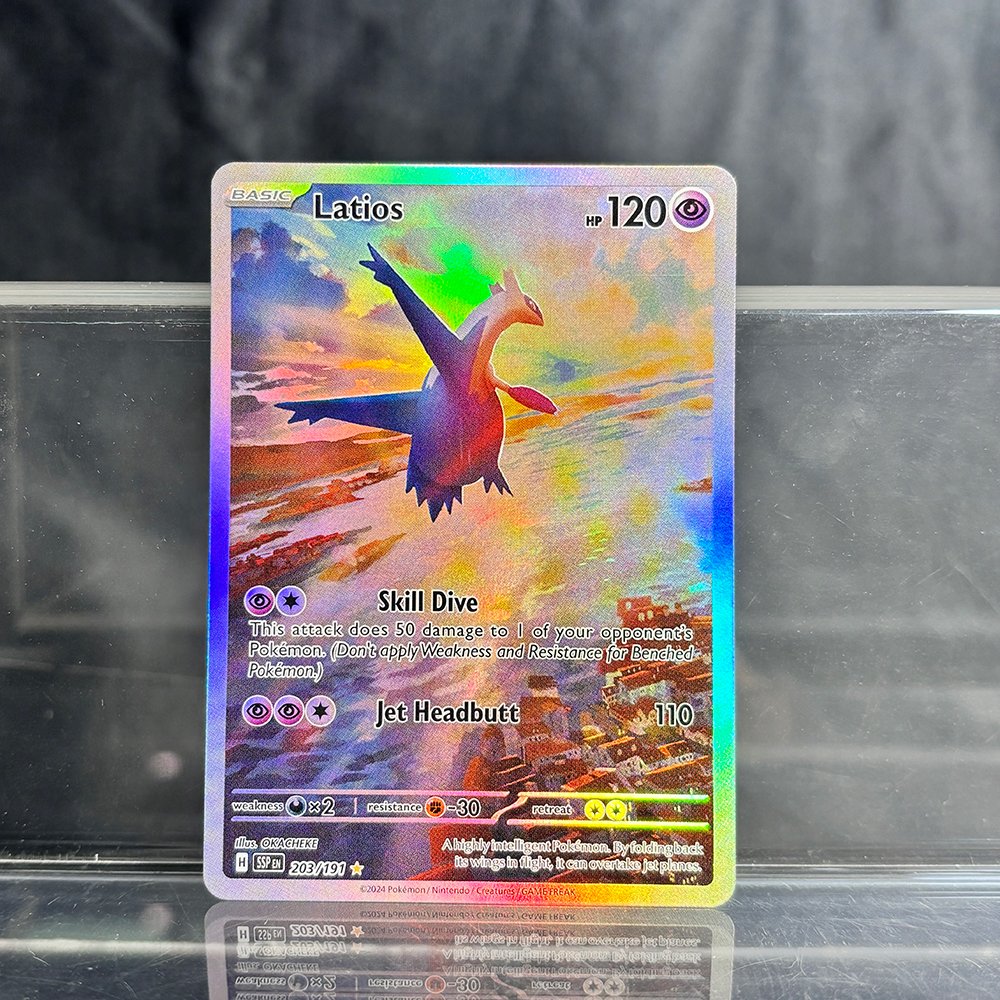 Latios Pokémon Surging Sparks (SSP) #203/191 Proxy Card