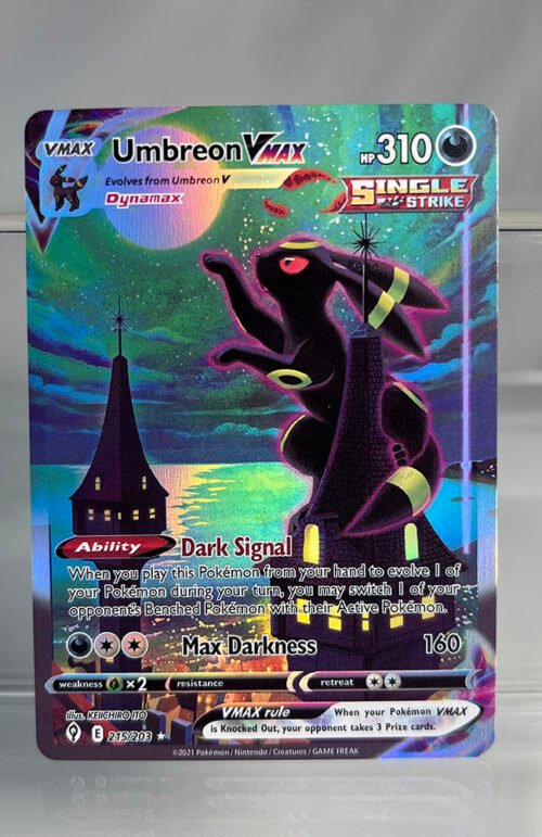 Umbreon VMAX Pokémon Evolving Skies (EVS) #215/203 Proxy Card