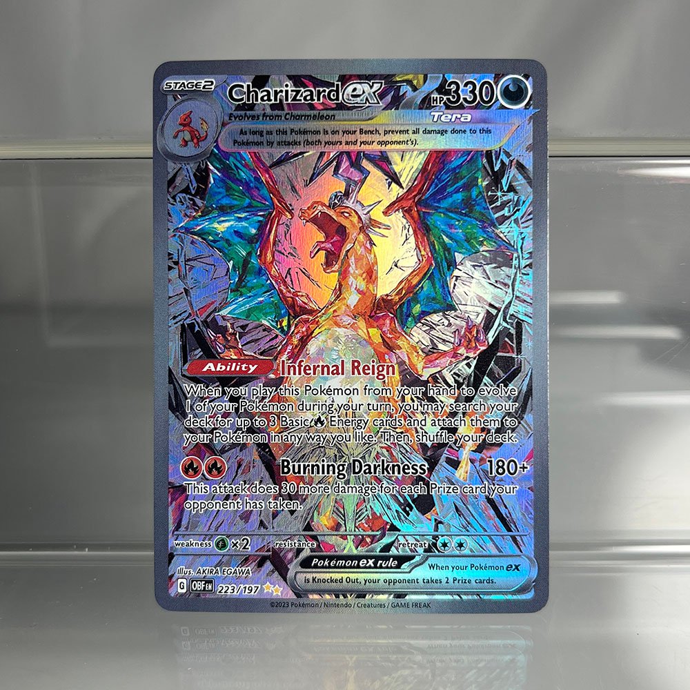 Charizard EX Pokémon Obsidian Flames (OBF) #223/197 Proxy Card
