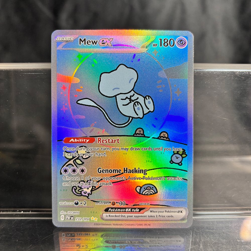 Mew EX Pokémon Paldean Fates (PAF) #232/091 Proxy Card