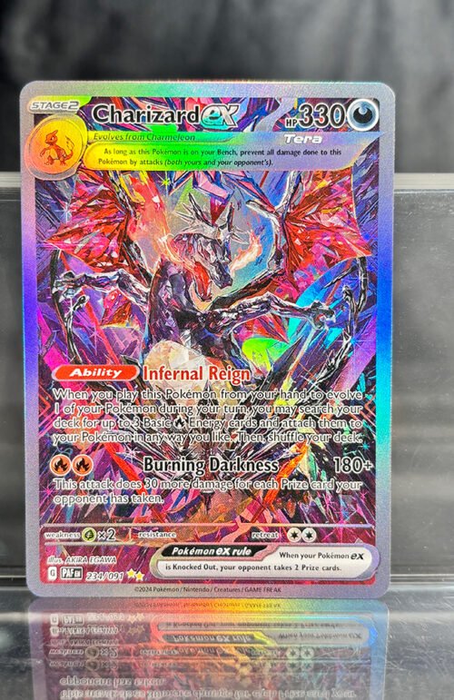 Charizard EX Pokémon Paldean Fates (PAF) #234/091 Proxy Card