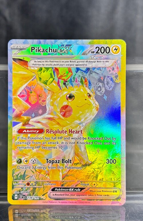 Pikachu EX Pokémon Surging Sparks (SSP) #238/191 Proxy Card