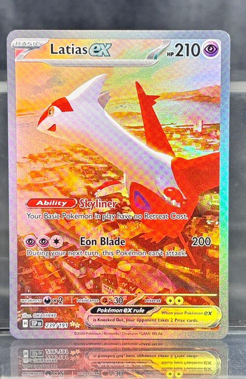 Latias EX Pokémon Surging Sparks (SSP) #239/191 Proxy Card