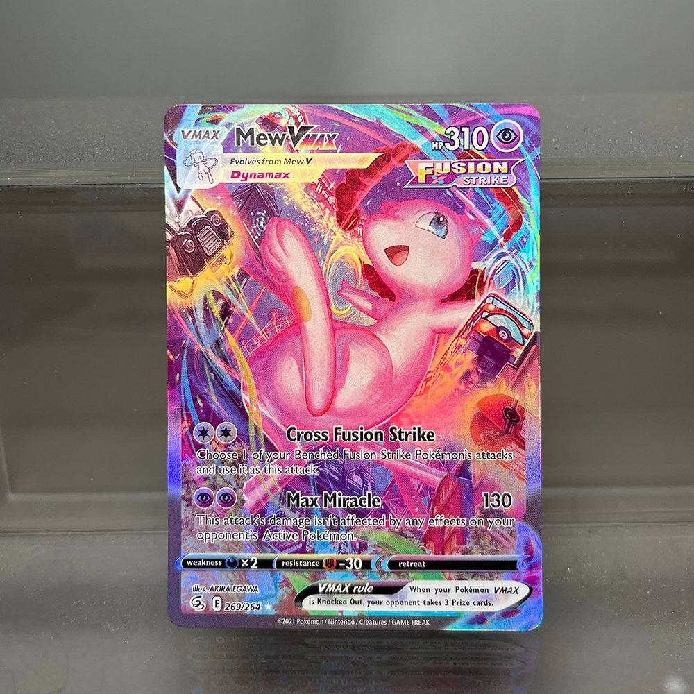 Mew VMAX Pokémon Fusion Strike (FST) #269/264 Proxy Card