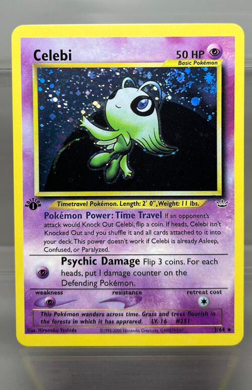 Celebi Pokémon Neo Revelation (N3) #3/64 Proxy Card