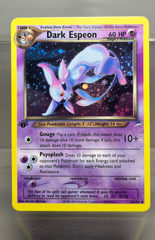 Dark Espeon Pokémon Neo Destiny (N4) #4/105 Proxy Card