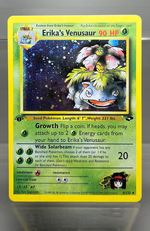 Erika’s Venusaur Pokémon Gym Challenge (G2) #4/132 Proxy Card