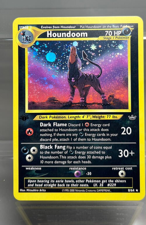 Houndoom Pokémon Neo Revelation (N3) #8/64 Proxy Card