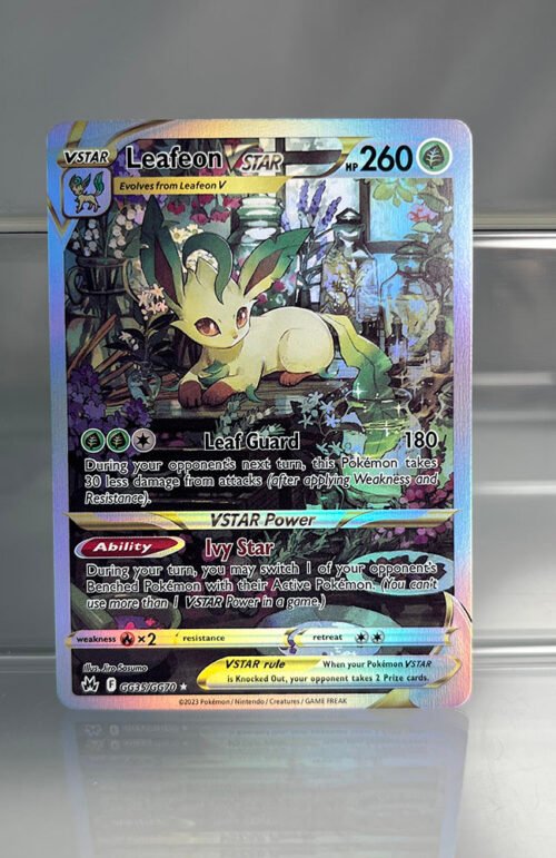 Leafeon VSTAR Pokémon Crown Zenith (CRZ) #GG35/GG70 Proxy Card