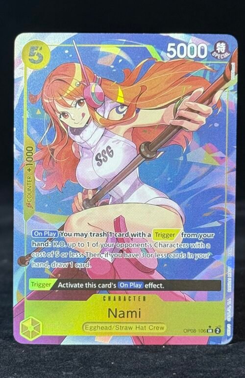 One Piece Nami OP08-106 Proxy Cards