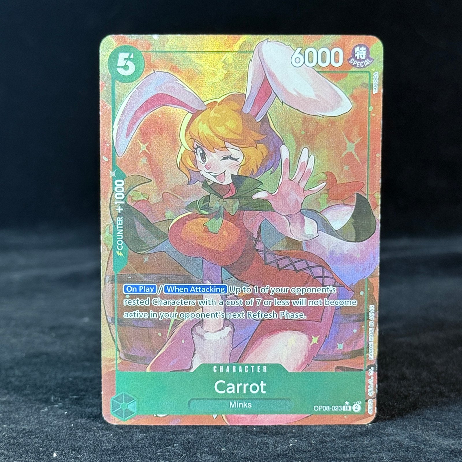 One Piece Carrot OP08-023 Proxy Cards