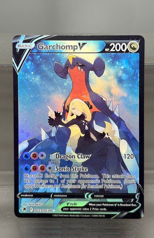 Garchomp V Pokémon Astral Radiance (ASR, SWSH10) #TG23/TG30 Proxy Card