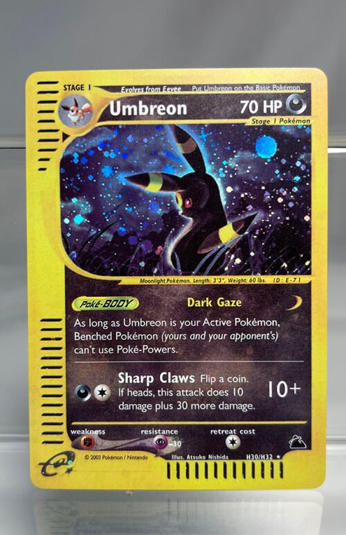 Umbreon Pokémon Skyridge (SK) #H30/H32 Proxy Card