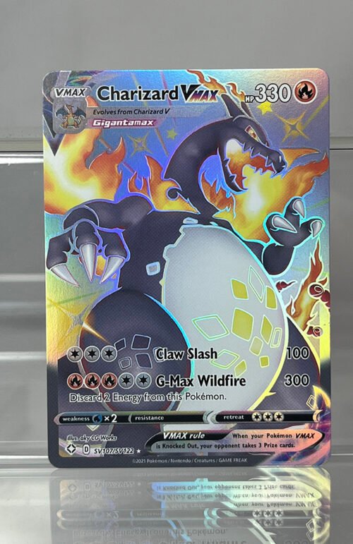Charizard VMAX Pokémon Shining Fates (SHF) #SV107/SV122 Proxy Card