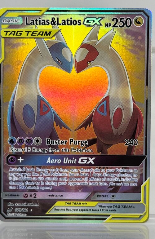 Latias & Latios-GX Pokémon Team Up (TEU) #170/181 Proxy Card