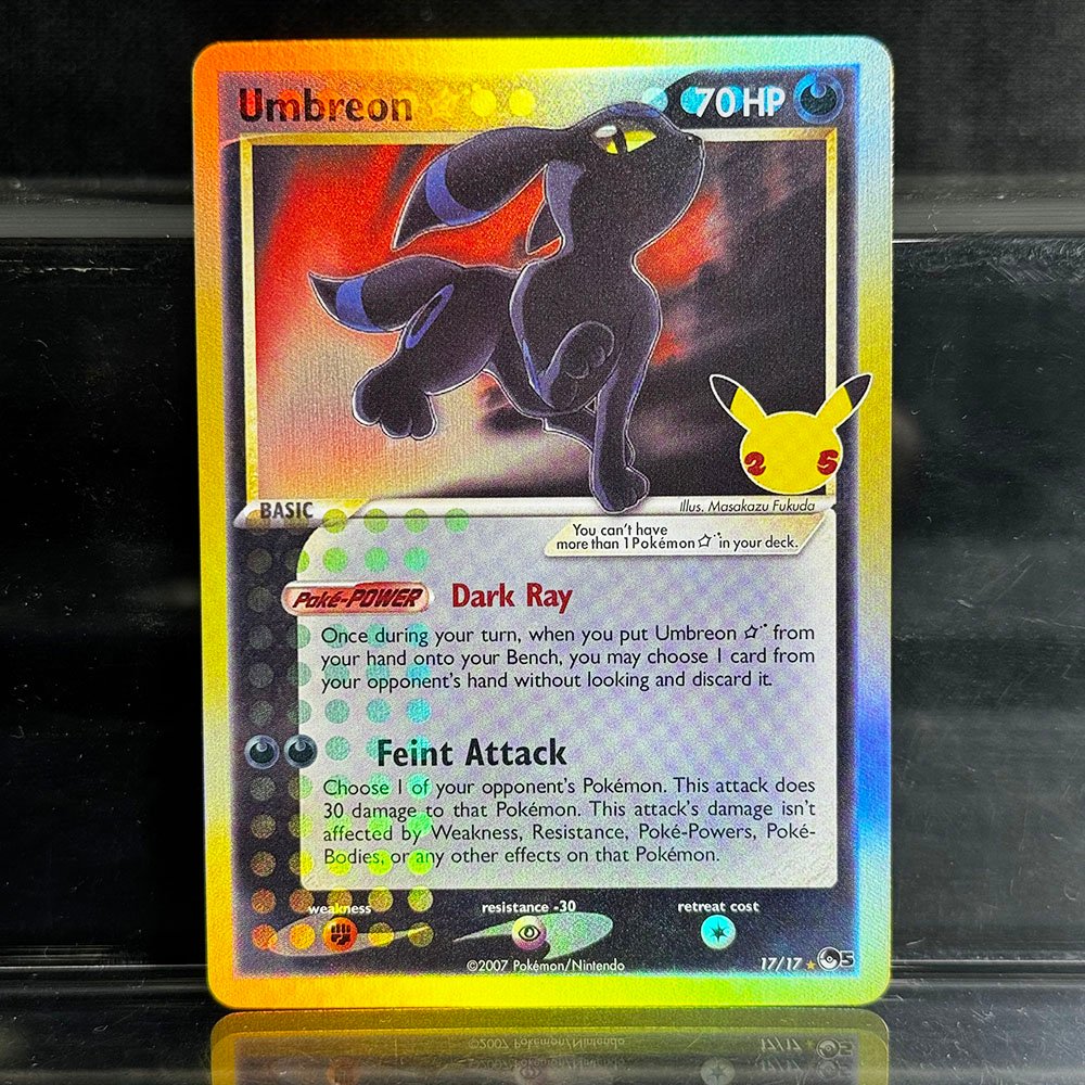 Umbreon Star Pokémon Celebrations (CEL) #17/17 Proxy Card