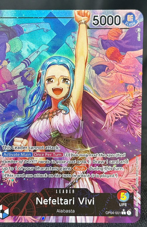 One Piece Nefeltari Vivi OP04-001 Proxy Cards