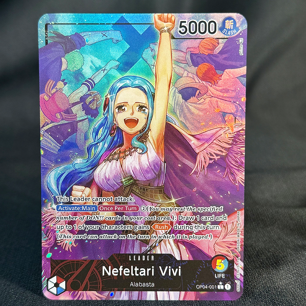 One Piece Nefeltari Vivi OP04-001 Proxy Cards