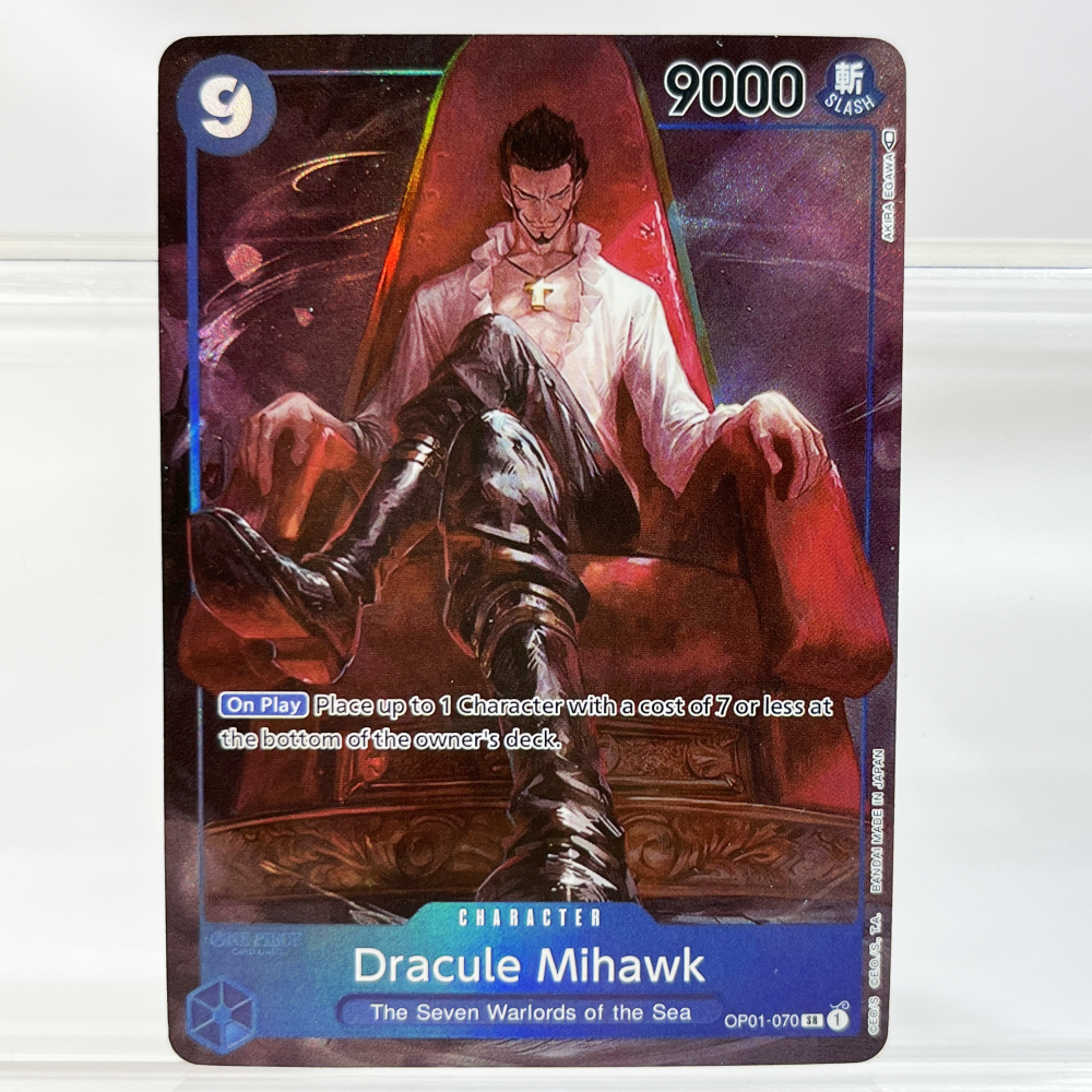 One Piece Dracule Mihawk OP01-070 Proxy Cards