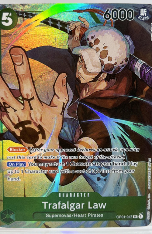 One Piece Trafalgar Law OP01-047 Proxy Cards