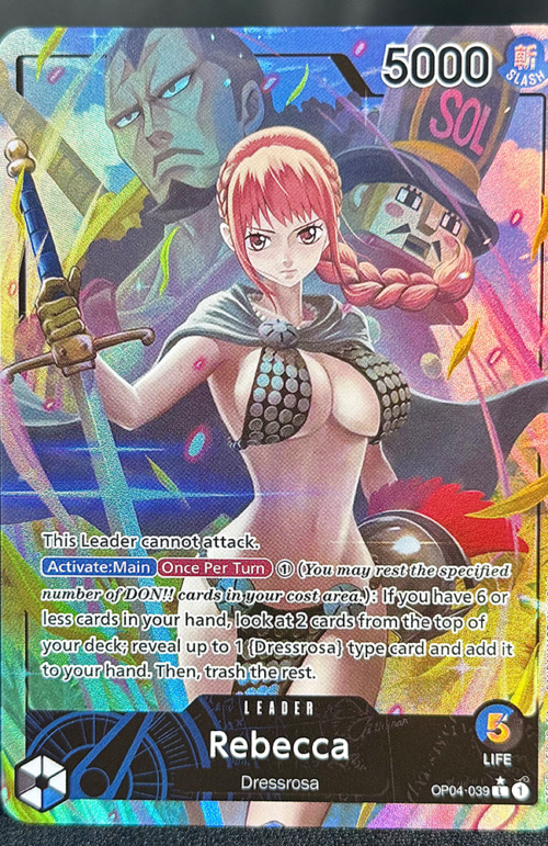 One Piece Rebecca OP04-039 Proxy Cards