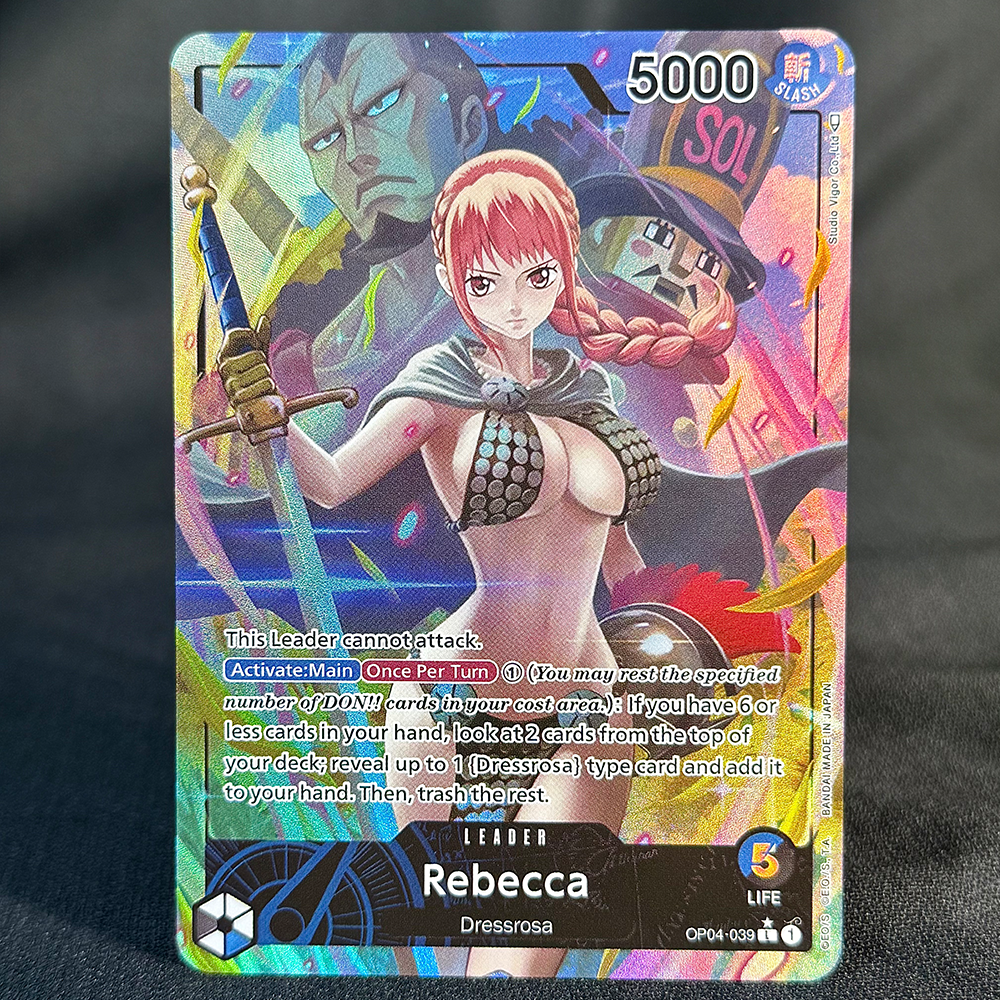 One Piece Rebecca OP04-039 Proxy Cards