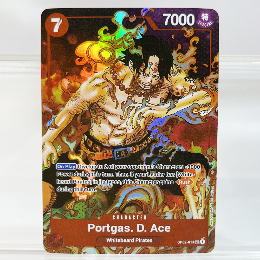 One Piece Portgas.D.Ace OP02-013 Proxy Cards