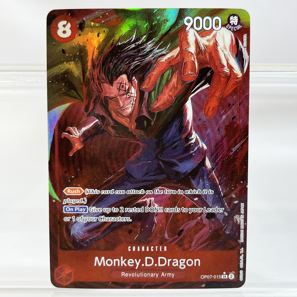 One Piece Monkey.D.Dragon OP07-015 Proxy Cards