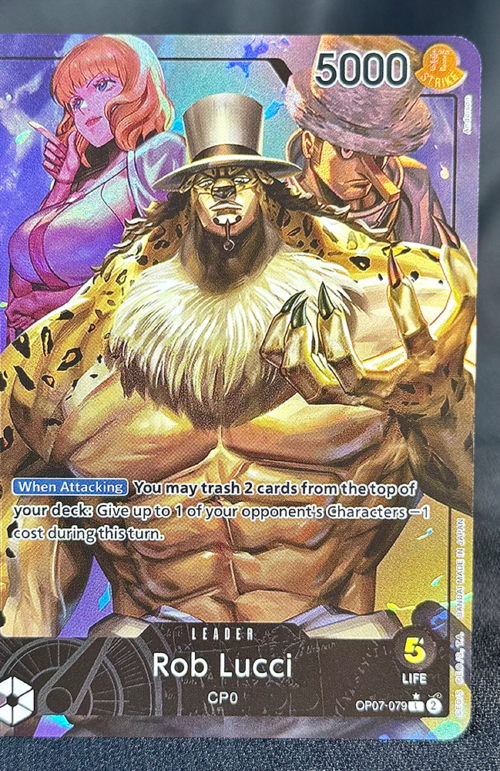 One Piece Rob Lucci OP07-079 Proxy Cards
