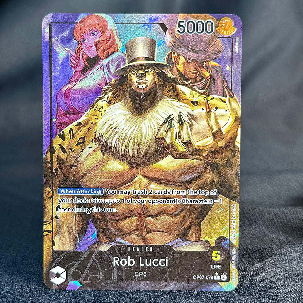 One Piece Rob Lucci OP07-079 Proxy Cards