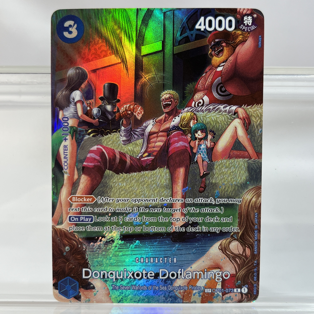 One Piece Donquixote Doflamingo OP01-073 Proxy Cards