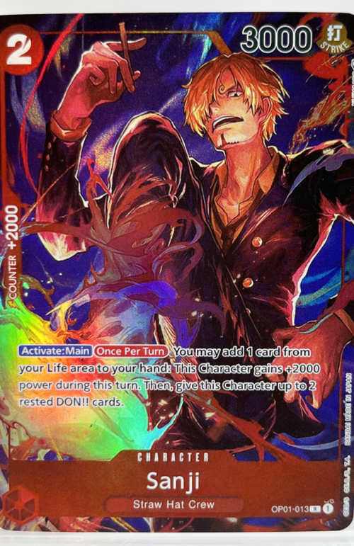 One Piece Sanji OP01-013 Proxy Cards